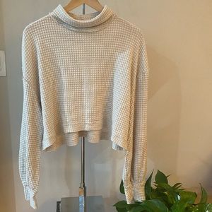 Free People Cropped Sweater